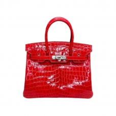 Сумка Hermes Birkin 30 в крокодиловой коже Niloticus 